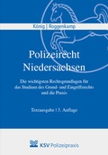 Bild: Polizeirecht Niedersachsen - Kommunal- und Schul-Verlag
