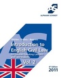 Cover: Introduction to English Civil Law Vol. 2 - Alpmann Schmidt