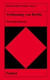 Abbildung von: Verfassung von Berlin - Nomos