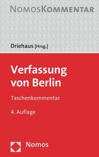 Abbildung von: Verfassung von Berlin - Nomos