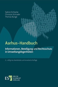 Abbildung von: Aarhus-Handbuch - Erich Schmidt Verlag