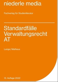 Abbildung von: Standardfälle Verwaltungsrecht (AT) - niederle media