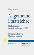Cover: Allgemeine Staatslehre - Mohr Siebeck
