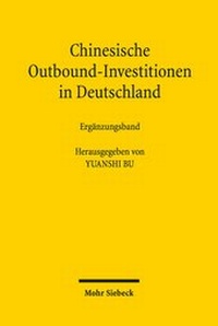 Abbildung von: Chinesische Outbound-Investitionen in Deutschland - Mohr Siebeck