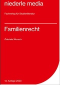 Cover: Familienrecht - niederle media