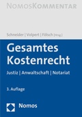 Cover: Gesamtes Kostenrecht - Nomos