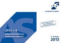 Abbildung von: Karteikarten ZPO I + II - Alpmann Schmidt