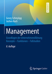 Enlarge image Cover: Management - Springer Gabler