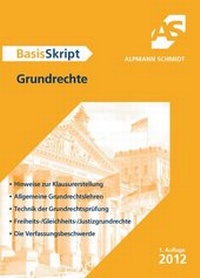 Enlarge image Cover: BasisSkript Grundrechte - Alpmann Schmidt