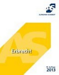 Enlarge image Cover: Skript Erbrecht - Alpmann Schmidt