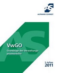Abbildung von: VwGO - Alpmann Schmidt