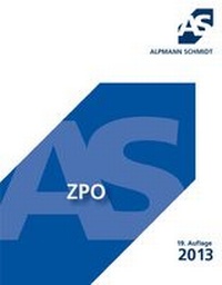 Abbildung von: Skript ZPO - Alpmann Schmidt
