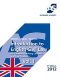 Cover: Introduction to English Civil Law Vol. 1 - Alpmann Schmidt