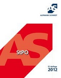 Enlarge image Cover: Skript StPO - Alpmann Schmidt