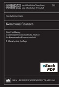 Abbildung von: Kommunalfinanzen - Berliner Wissenschafts-Verlag