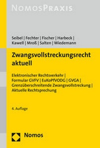 Abbildung von: Zwangsvollstreckungsrecht aktuell - Nomos