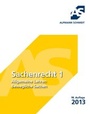 Cover: Sachenrecht 1 - Alpmann Schmidt