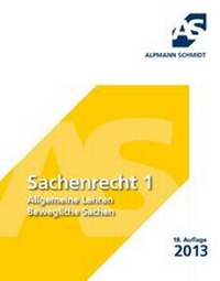 Enlarge image Cover: Sachenrecht 1 - Alpmann Schmidt