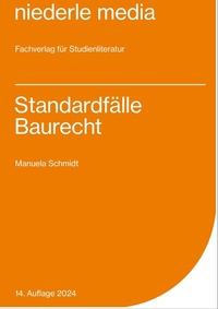 Abbildung von: Standardfälle Baurecht - niederle media
