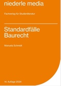 Cover: Standardf&auml;lle Baurecht - niederle media