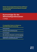 Cover: Kurzvortr&auml;ge f&uuml;r das Wirtschaftspr&uuml;ferexamen - HDS