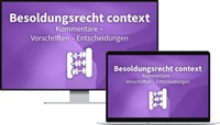 Abbildung von: Besoldungsrecht context - Boorberg