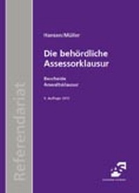 Abbildung von: Skript 2. Examen Die behördliche Assessorklausur - Alpmann Schmidt