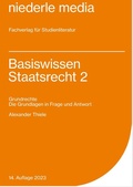 Cover: Basiswissen Staatsrecht 2 - niederle media