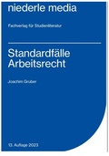 Cover: Standardf&auml;lle Arbeitsrecht  - niederle media