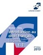 Cover: Introduction au droit français - Alpmann Schmidt