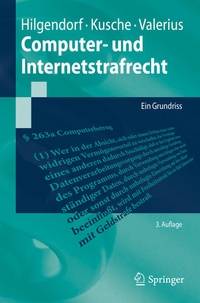 Enlarge image Cover: Computer- und Internetstrafrecht - Springer