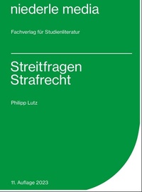 Enlarge image Cover: Streitfragen Strafrecht - Karteikarten - 2023 - niederle media