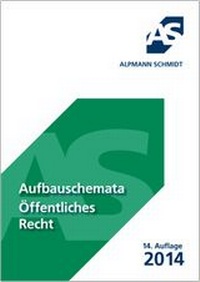 Abbildung von: Aufbauschemata Öffentliches Recht - Alpmann Schmidt