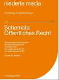 Cover: Schemata &Ouml;ffentliches Recht - Karteikarten - 2023 - niederle media
