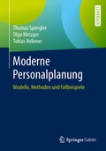 Cover: Moderne Personalplanung - Springer Gabler
