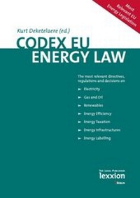 Abbildung von: Codex EU Energy Law - Lexxion Verlagsgesellschaft