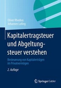Abbildung von: Kapitalertragsteuer und Abgeltungsteuer verstehen - Springer Gabler