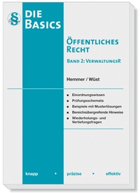 Enlarge image Cover: Skript Basics Öffentliches Recht - Hemmer-Wüst