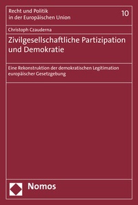 Abbildung von: Zivilgesellschaftliche Partizipation und Demokratie - Nomos
