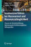 Cover: Insolvenzverfahren bei Massearmut und Masseunzul&auml;nglichkeit - Springer