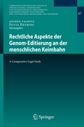 Cover: Rechtliche Aspekte der Genom-Editierung an der menschlichen Keimbahn - Springer