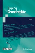 Cover: Grundrechte - Springer