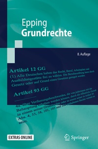 Abbildung von: Grundrechte - Springer