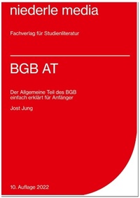 Bild: BGB AT Allgemeiner Teil - niederle media