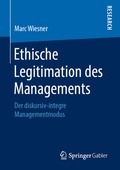 Cover: Ethische Legitimation des Managements - Springer Gabler