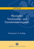 Cover: Hessisches Vermessungs- und Geoinformationsgesetz - KSV Medien