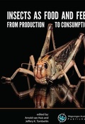 Cover: Insects as food and feed: from production to consumption 2017 - Wageningen Academic Publishers