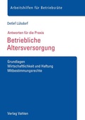 Cover: Betriebliche Altersversorgung - Vahlen