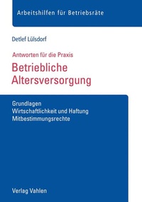Abbildung von: Betriebliche Altersversorgung - Vahlen