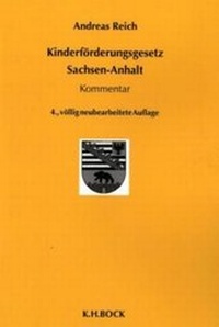Abbildung von: Kinderförderungsgesetz Sachsen-Anhalt - Karl Heinrich Bock